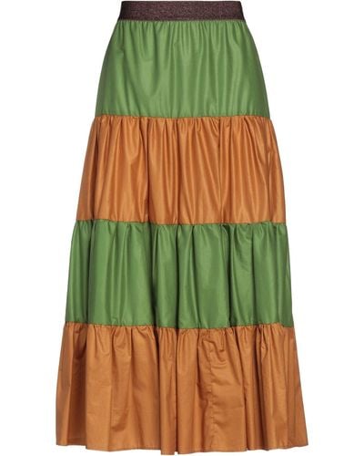 Hanita Midi Skirt - Green