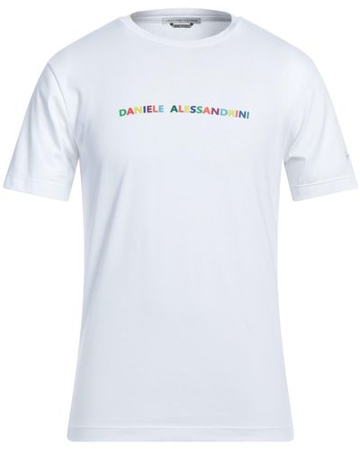 Grey Daniele Alessandrini T-shirt - Bianco