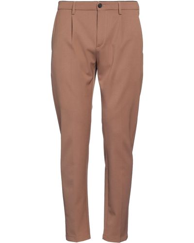 Department 5 Camel Trousers Polyester, Virgin Wool, Elastane - Brown