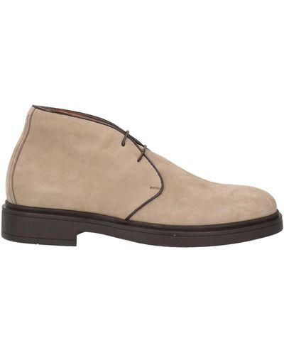 Fabi Ankle Boots - Natural