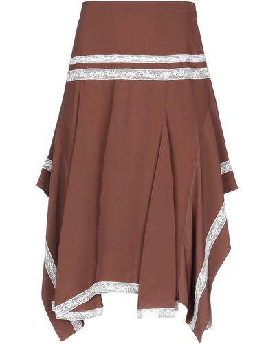 Chloé Midi Skirt - Brown