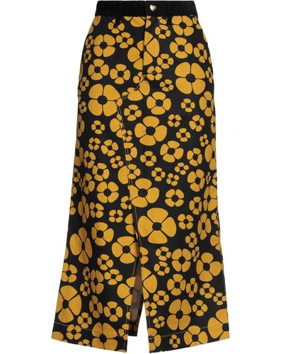 Marni Midi Skirt - Yellow