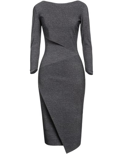 La Petite Robe Di Chiara Boni Midi-Kleid - Grau