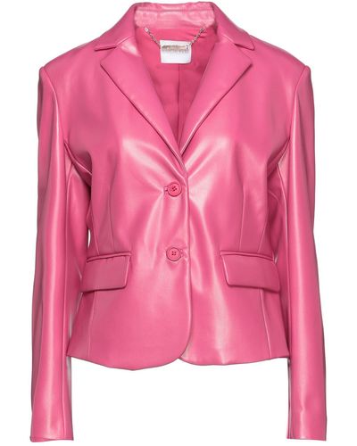 LUCKYLU  Milano Suit Jacket - Pink