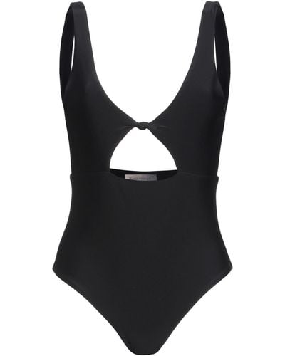 Black Coral One-piece Swimsuit - Black
