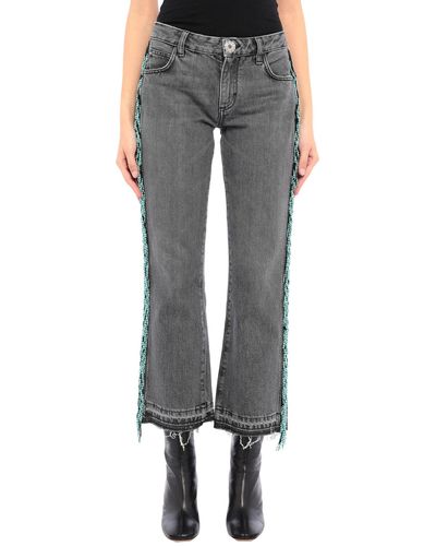 Alanui Pantalon en jean - Gris