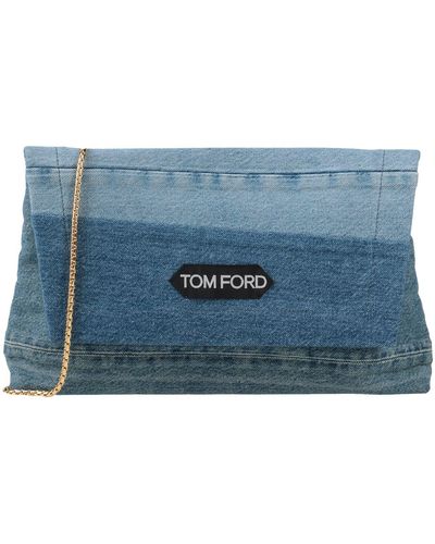 Tom Ford Cross-body Bag - Blue