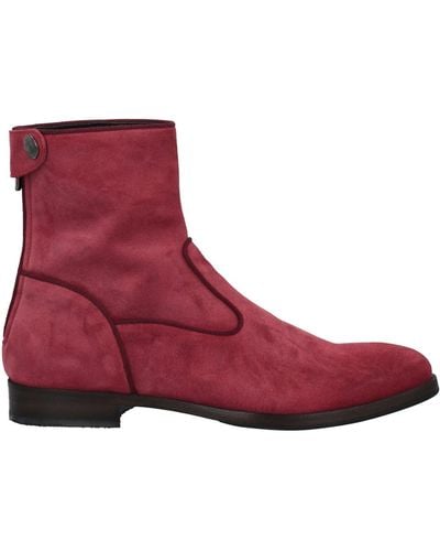 Alberto Fasciani Ankle Boots - Red