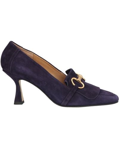 Pomme D'or Dark Loafers Soft Leather - Blue