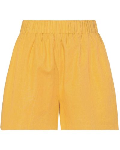 NA-KD Shorts & Bermuda Shorts - Yellow