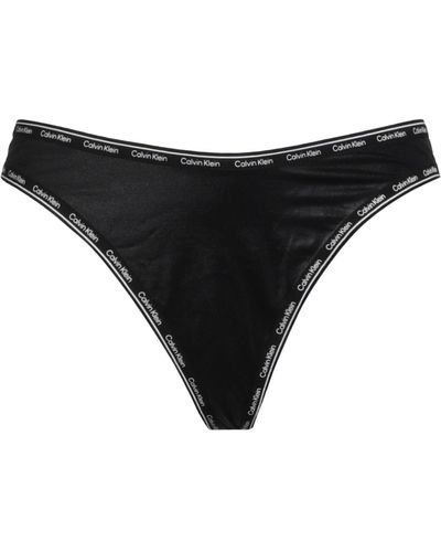 Calvin Klein Bikini Bottoms & Swim Briefs - Black