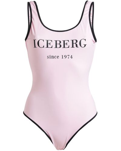 Iceberg One-piece Swimsuit - Pink