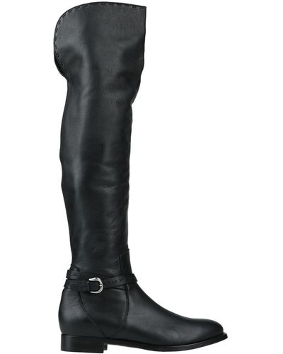Ermanno Scervino Knee Boots - Black