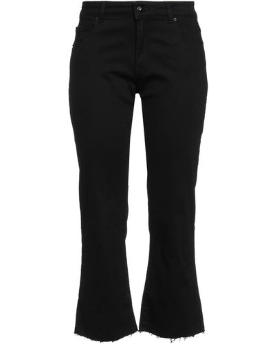 Replay Cropped Jeans - Schwarz