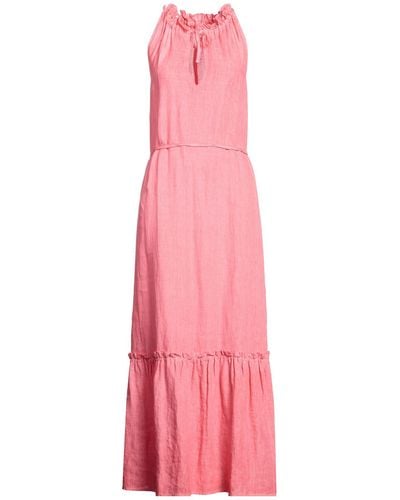 120% Lino Maxi Dress - Pink
