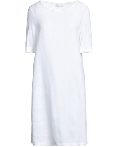 Le Tricot Perugia Mini-Kleid - Weiß