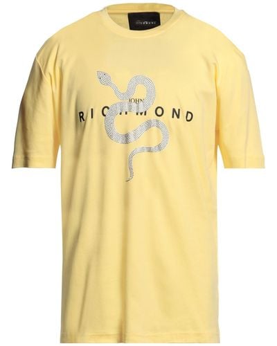John Richmond Camiseta - Amarillo