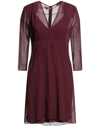 N°21 Short Dress - Purple