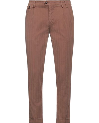 Teleria Zed Trousers Cotton, Elastane - Brown