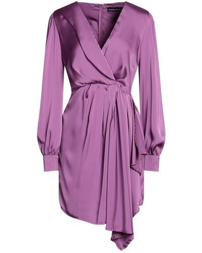 VANESSA SCOTT Mini Dress - Purple