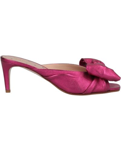 Red(V) Sandals - Pink