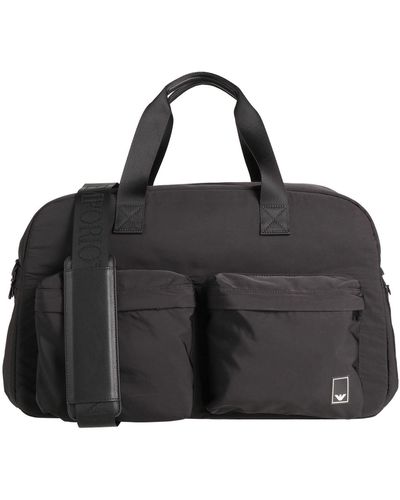 Emporio Armani Duffel Bags - Black