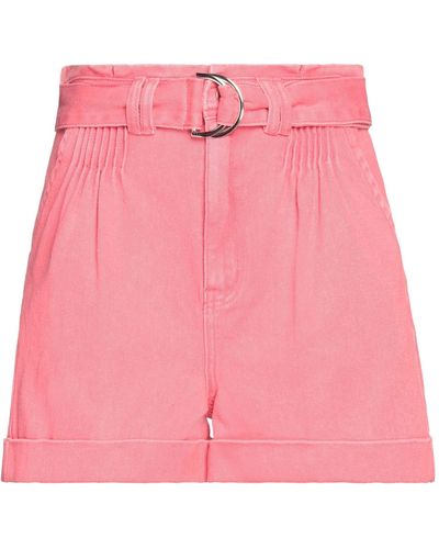 Twin Set Denim Shorts - Pink