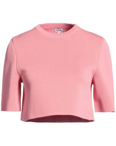 Loewe Sweater Viscose, Cotton, Polyamide - Pink
