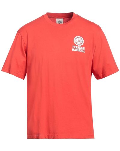 Franklin & Marshall T-shirt - Rosso