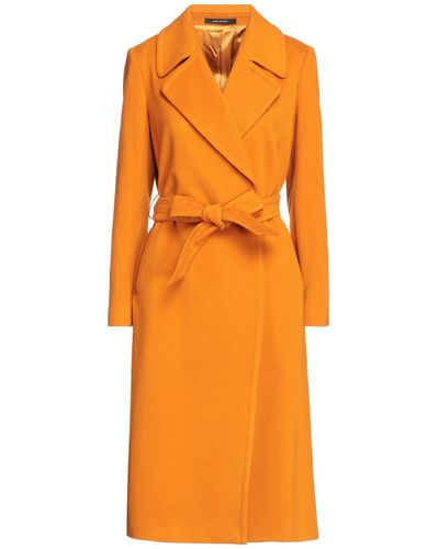 Tagliatore 0205 Coat Virgin Wool, Cashmere - Orange