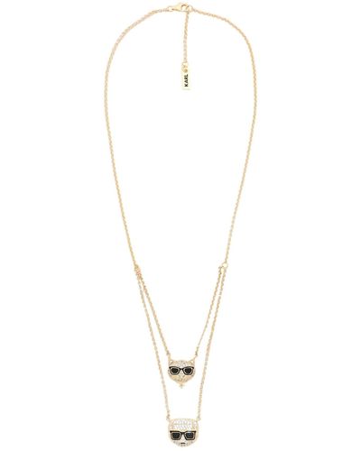 Karl Lagerfeld Necklace - Metallic