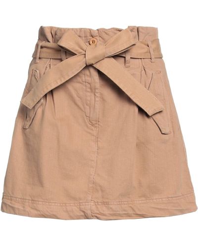 Twin Set Mini Skirt - Natural