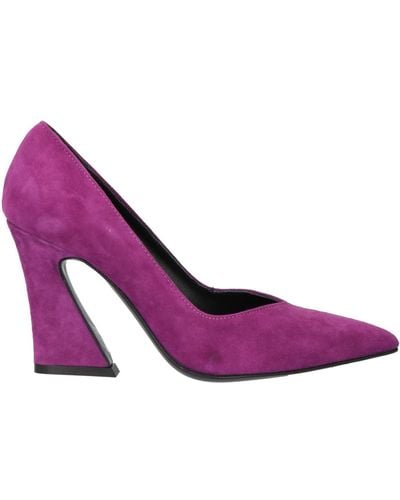 Noa Court Shoes - Purple