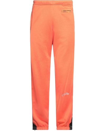 Heron Preston Trousers Polyester, Cotton, Polyamide - Orange