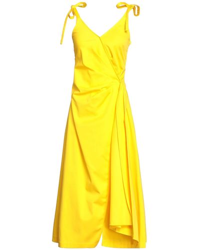 Off-White c/o Virgil Abloh Midi Dress - Yellow