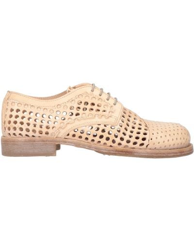 Moma Lace-up Shoes - Natural