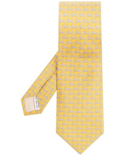 Ferragamo Krawatten & Fliegen - Gelb