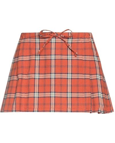 Collina Strada Mini Skirt - Red