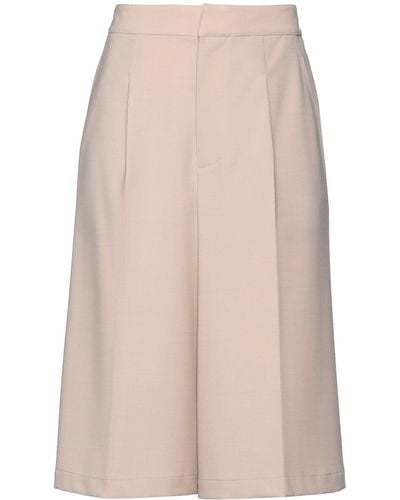Co. Cropped Trousers - Natural