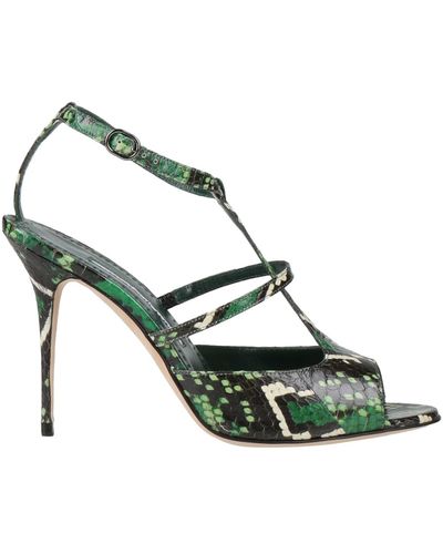 Manolo Blahnik Sandalias - Verde