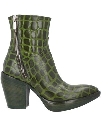 Rocco P Ankle Boots - Green