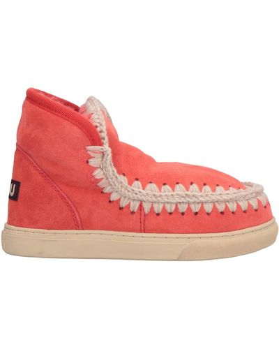 Mou Ankle Boots - Red