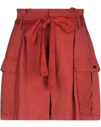WEILI ZHENG Shorts & Bermuda Shorts - Red