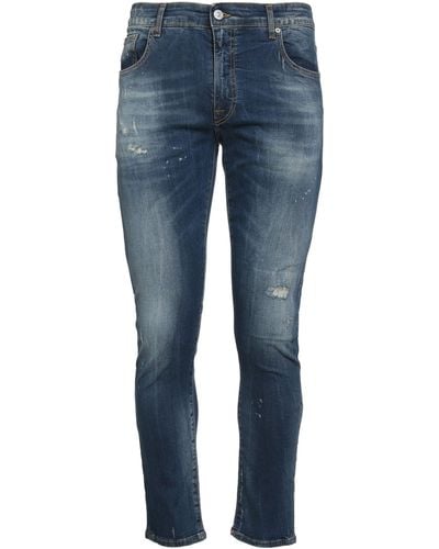 Takeshy Kurosawa Pantaloni Jeans - Blu