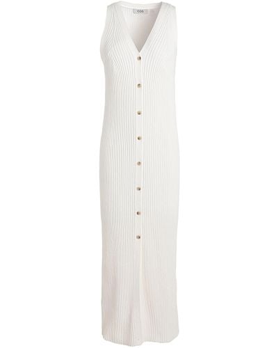 COS Midi Dress - White