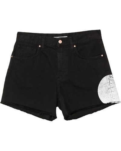 Don The Fuller Denim Shorts - Black
