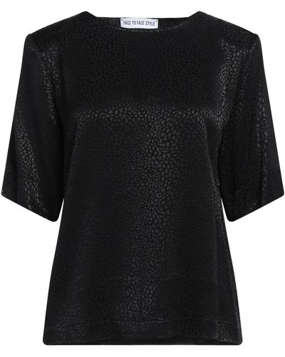 FACE TO FACE STYLE Top - Black