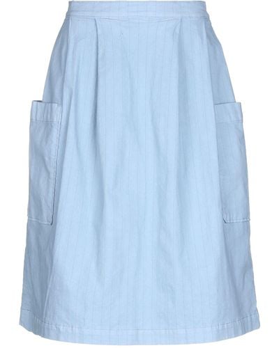 TRUE NYC Midi Skirt - Blue