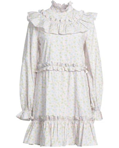 Ganni Mini Dress - White