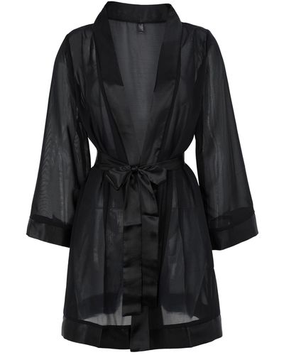 Bluebella Dressing Gown Or Bathrobe - Black